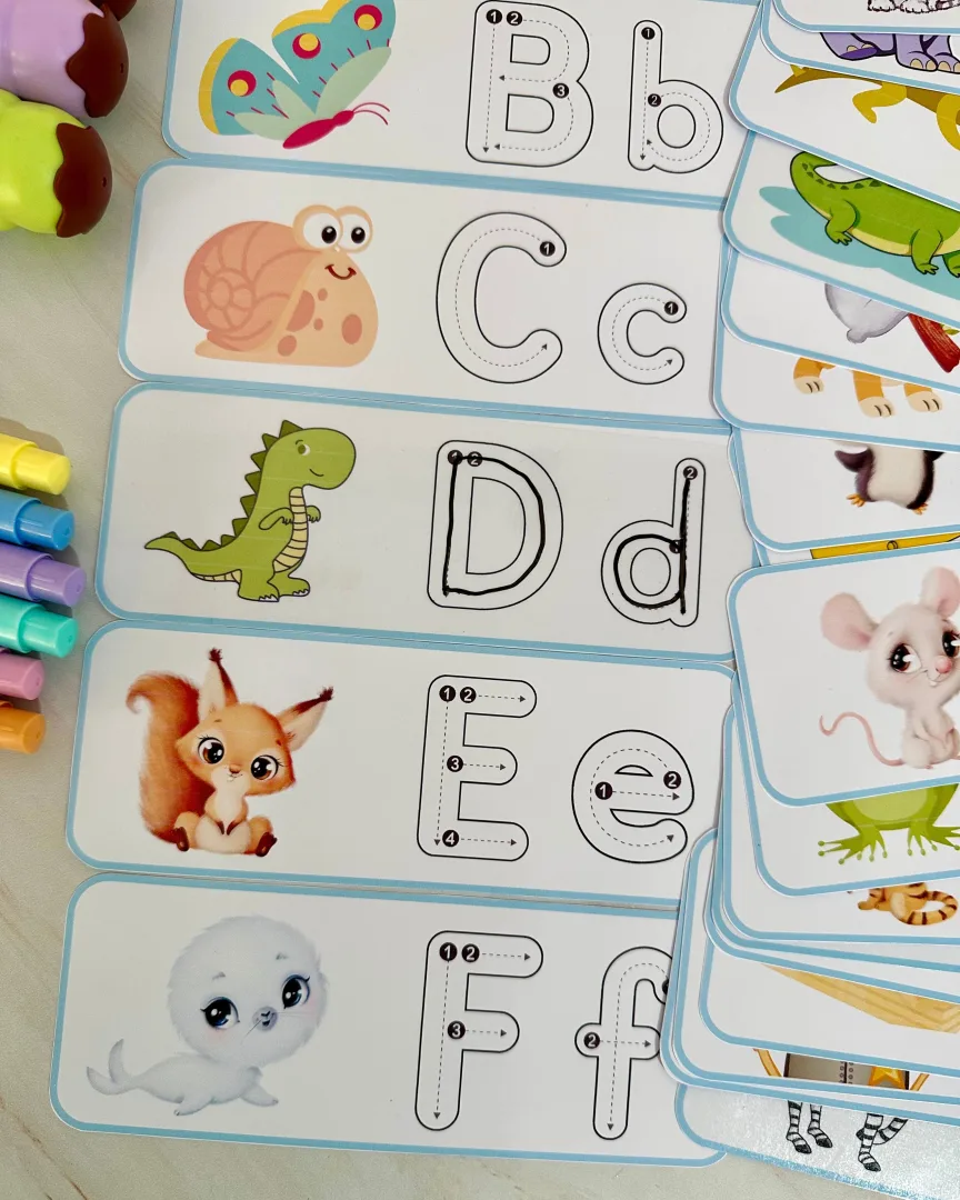 Traçando o Alfabeto — 26 Fichas para Educação Especial em PDF — imagem 5