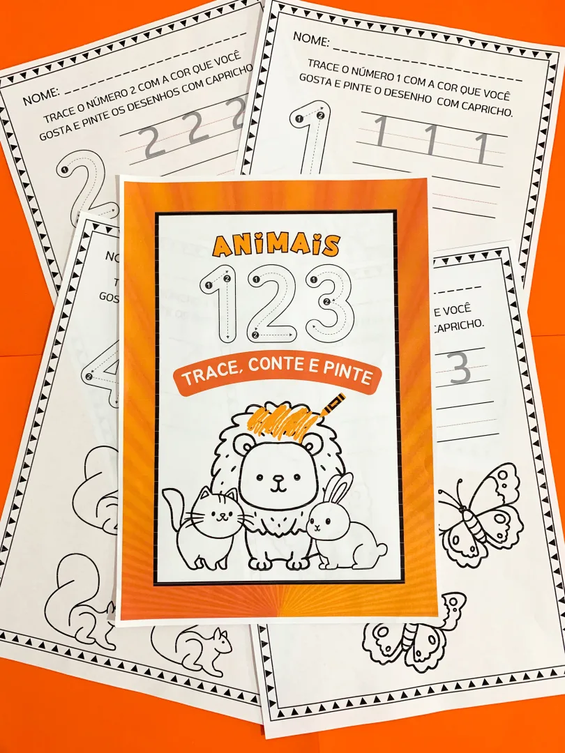Trace, conte e pinte Educação Infantil e anos iniciais — imagem 2