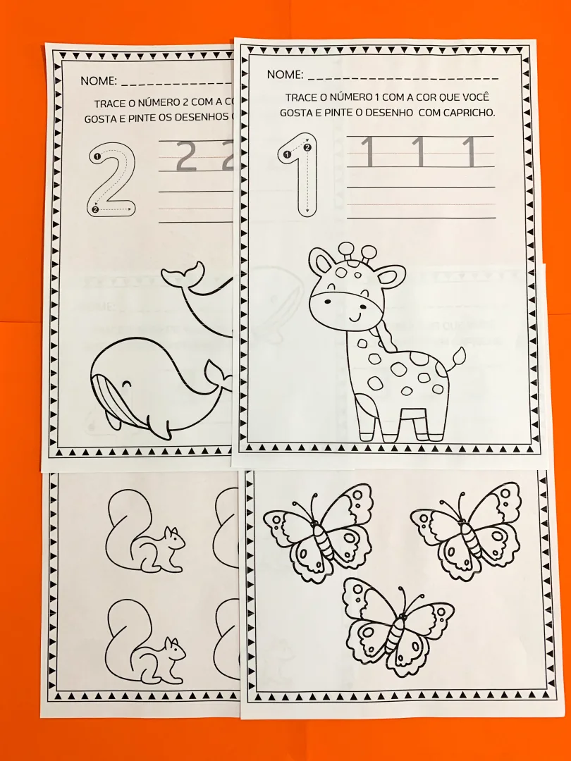 Trace, conte e pinte Educação Infantil e anos iniciais — imagem 3