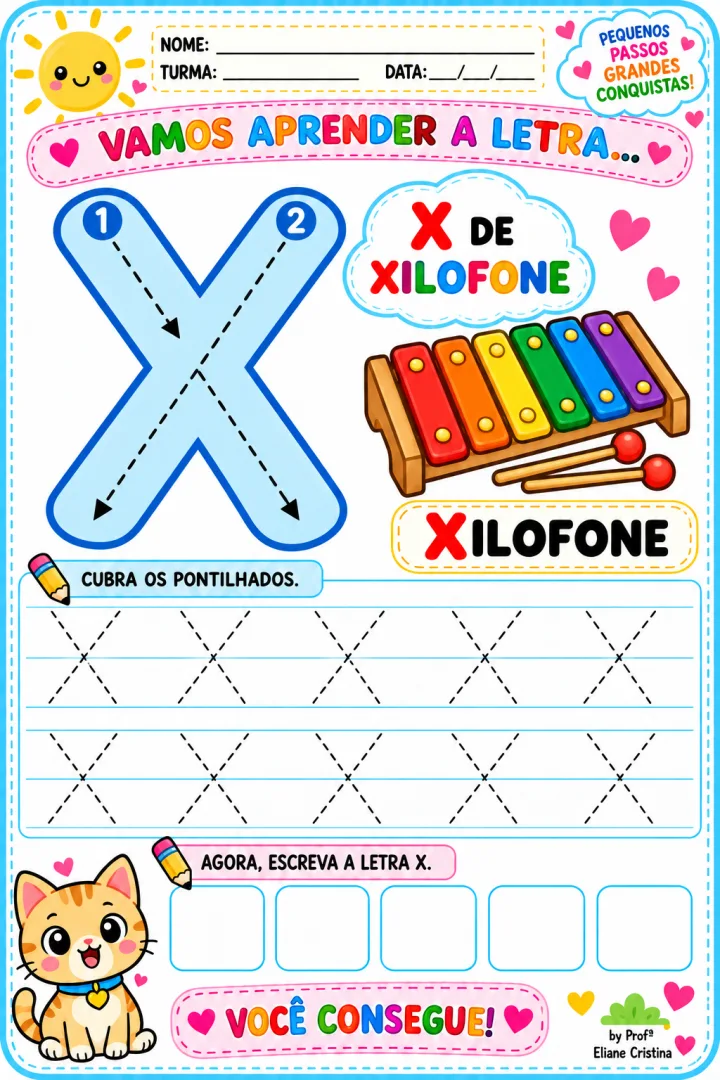 Treinando o Alfabeto de A a Z - Educação Infantil - PDF 26 páginas  — imagem 4