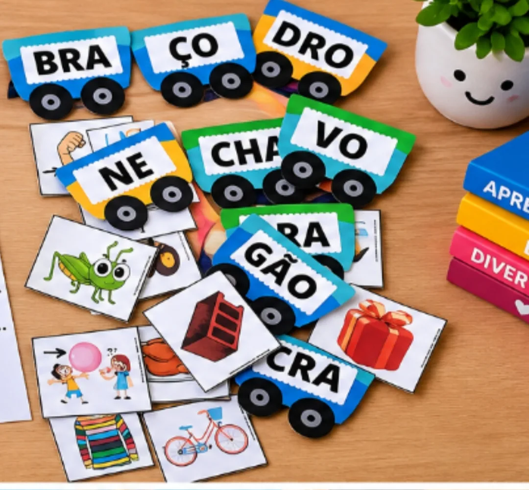 Trenzinho sílabas complexas PDF Ensino fundamental  — imagem 3