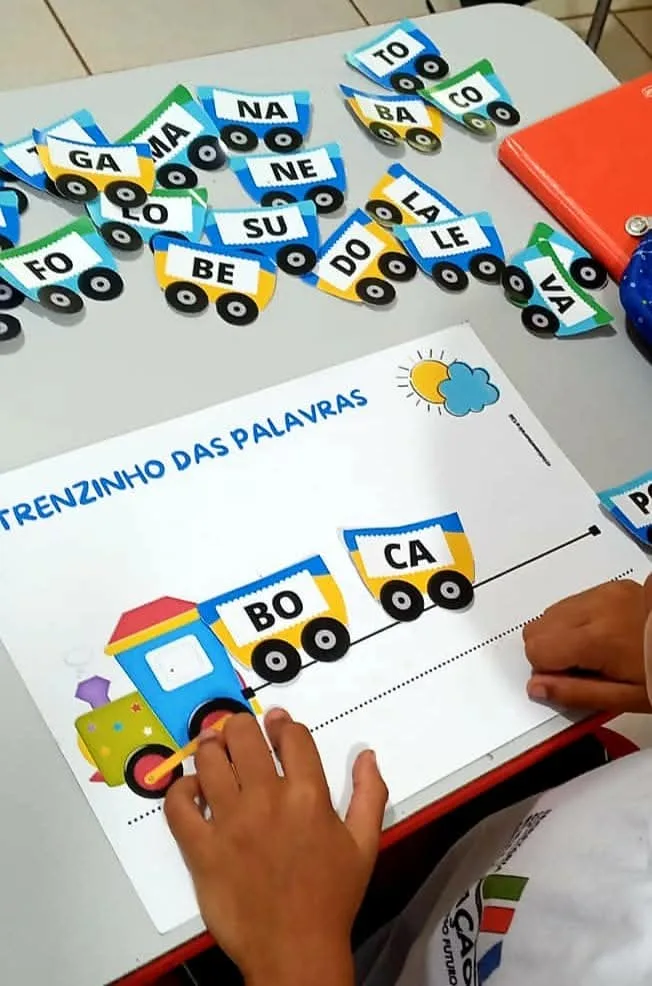 Trenzinho sílabas simples PDF Ensino fundamental  — imagem 4