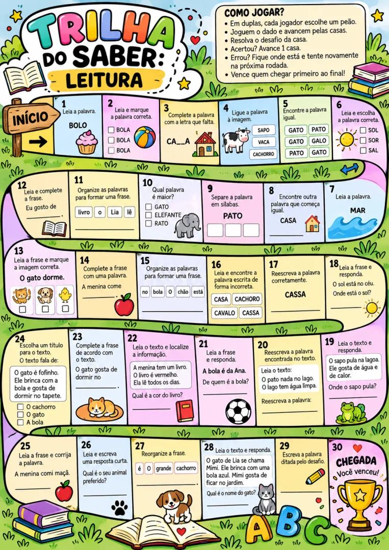 Trilha do Saber: Leitura — 2º Ano em PDF — imagem 2