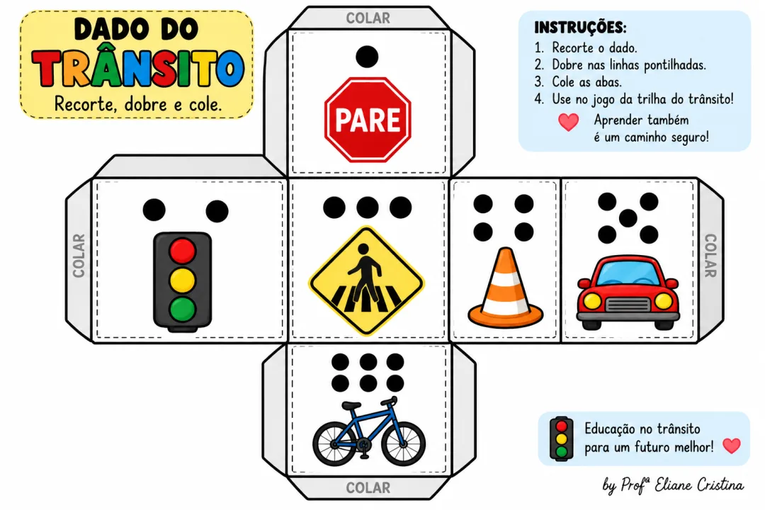 Trilha do Trânsito - Atividades de Educação Infantil - PDF — imagem 3