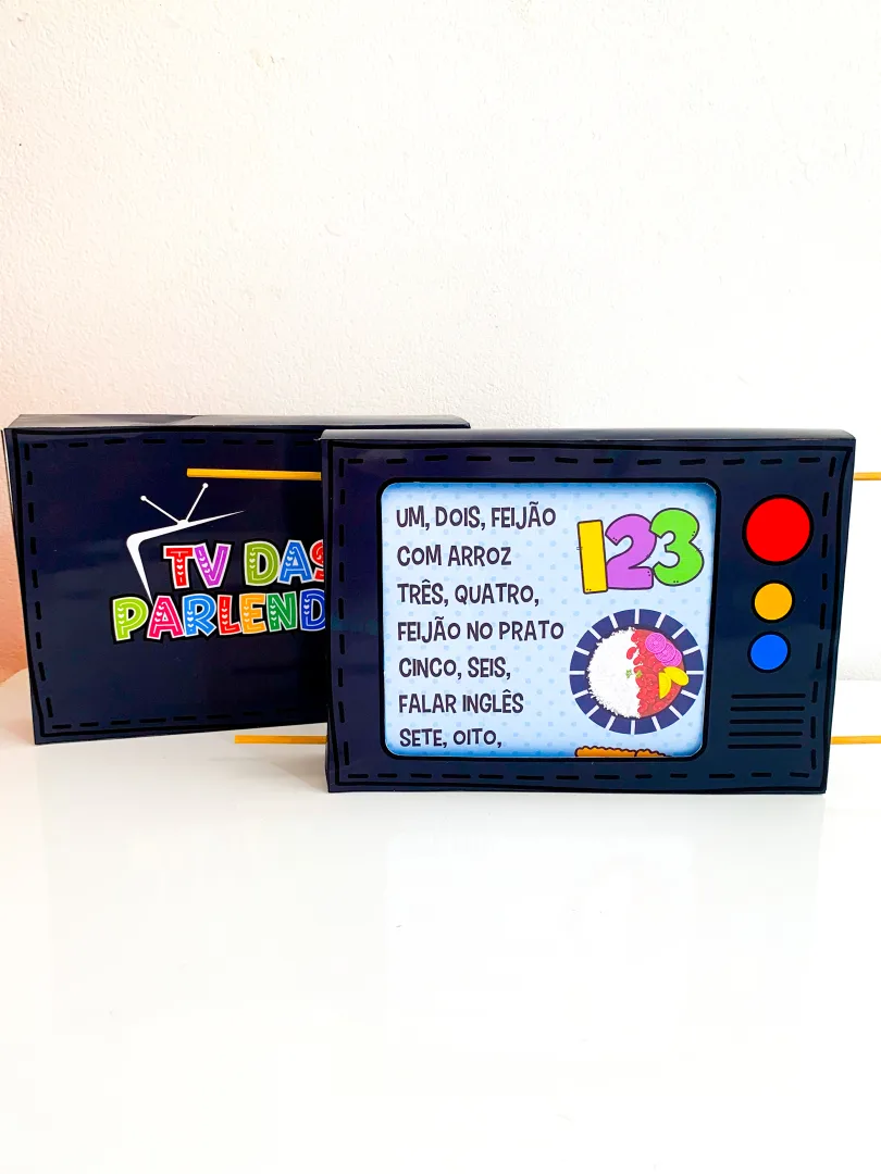 TV das Parlendas - Educação Infantil Leitura em PDF — imagem 3