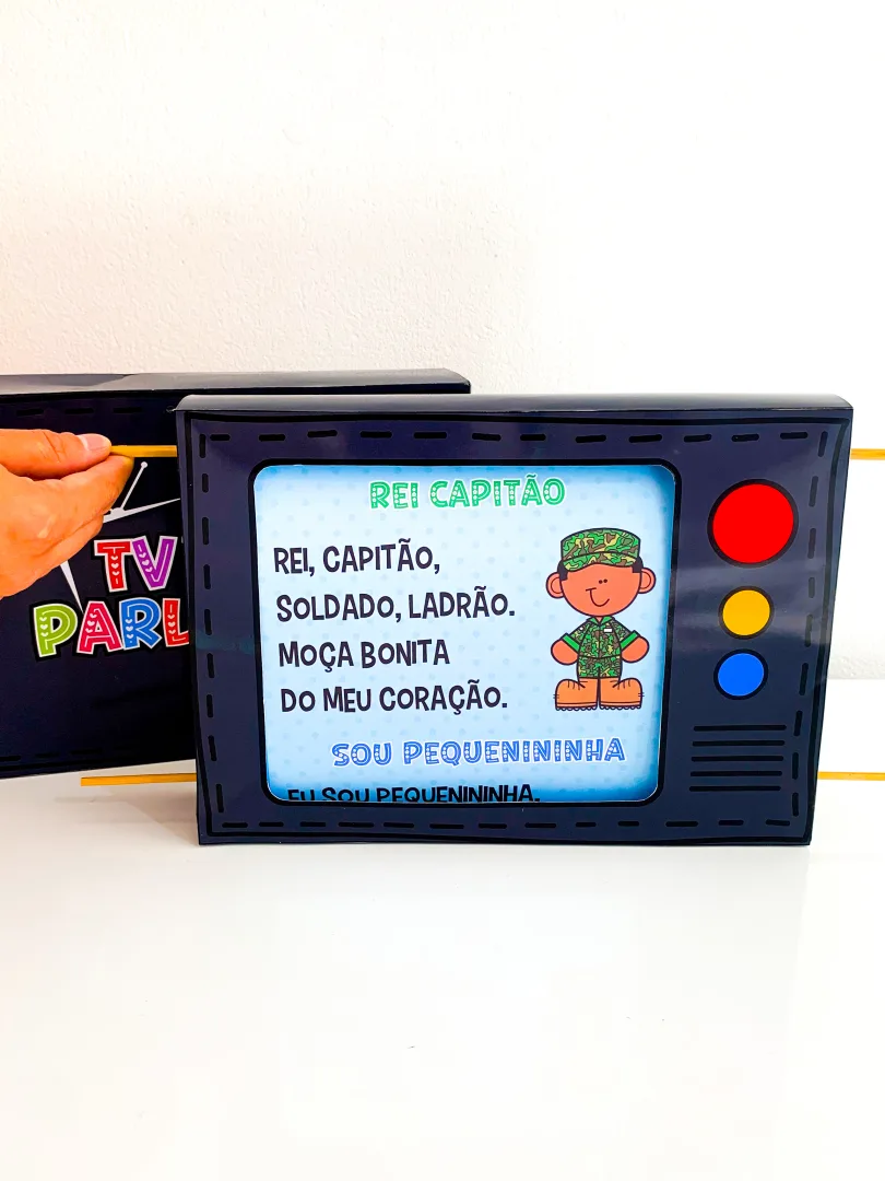 TV das Parlendas - Educação Infantil Leitura em PDF — imagem 4