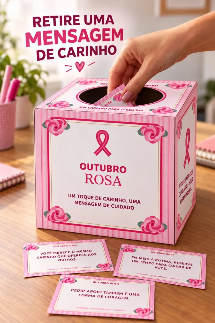 🎀 UM TOQUE DE CARINHO, UMA MENSAGEM DE CUIDADO! 💰8,00 Transforme seu espaço em um cantinho de acolhimento com a Caixa  — imagem 6