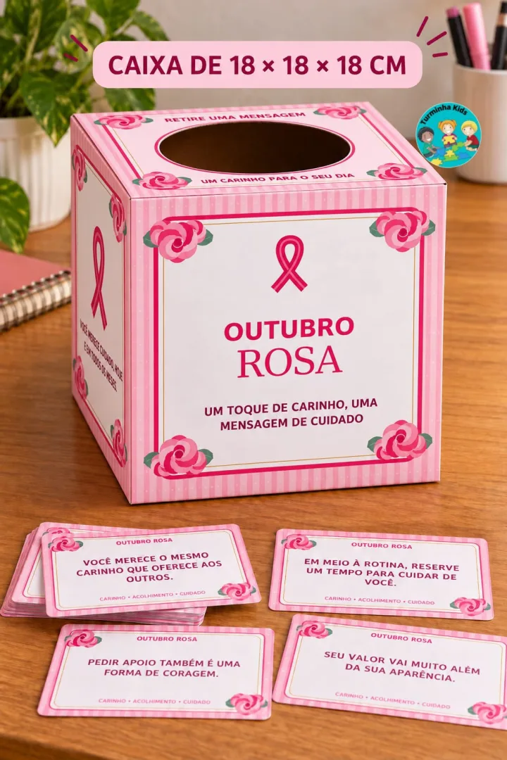 🎀 UM TOQUE DE CARINHO, UMA MENSAGEM DE CUIDADO! 💰8,00 Transforme seu espaço em um cantinho de acolhimento com a Caixa  — imagem 4