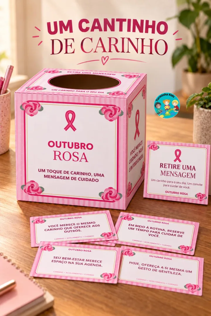 🎀 UM TOQUE DE CARINHO, UMA MENSAGEM DE CUIDADO! 💰8,00 Transforme seu espaço em um cantinho de acolhimento com a Caixa  — imagem 2