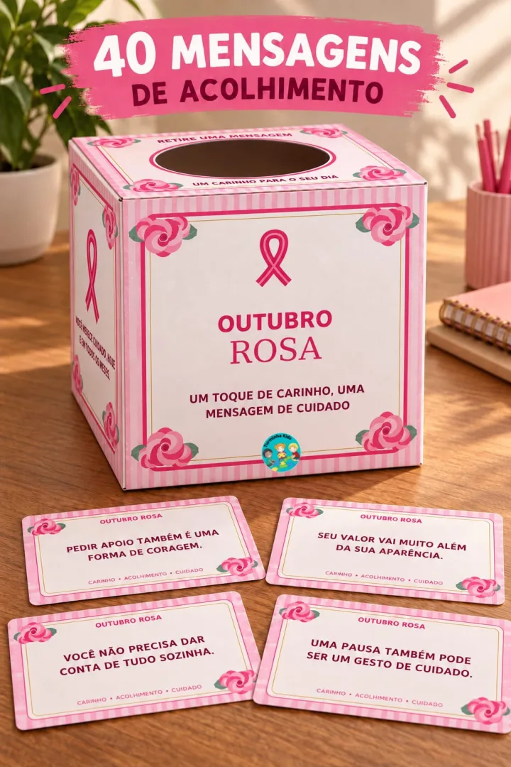 🎀 UM TOQUE DE CARINHO, UMA MENSAGEM DE CUIDADO! 💰8,00 Transforme seu espaço em um cantinho de acolhimento com a Caixa  — imagem 3