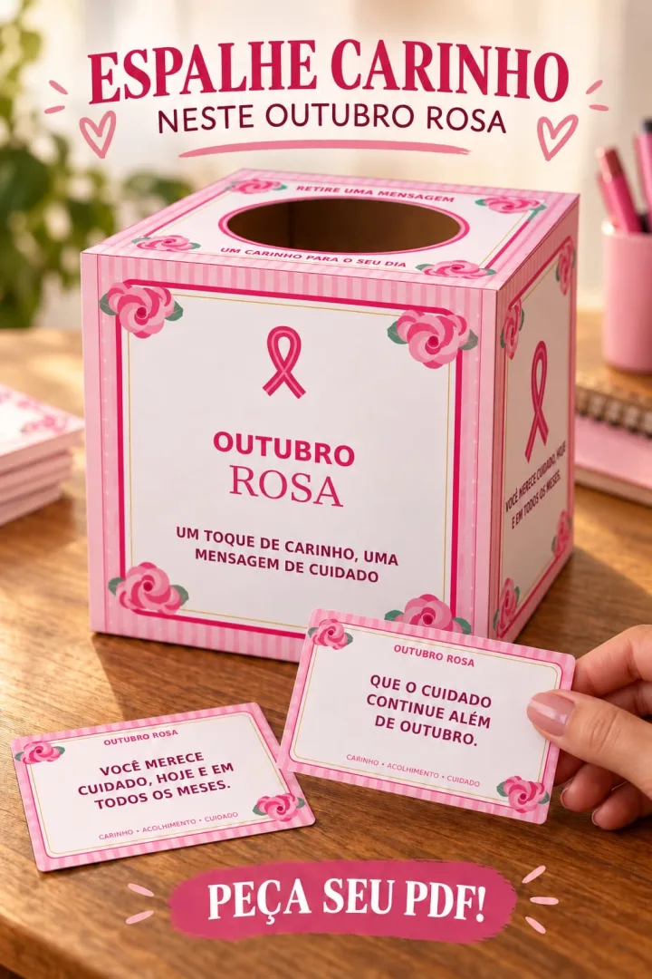 🎀 UM TOQUE DE CARINHO, UMA MENSAGEM DE CUIDADO! 💰8,00 Transforme seu espaço em um cantinho de acolhimento com a Caixa  — imagem 5