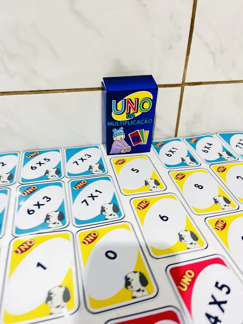 UNO DA MULTIPLICAÇÃO TEMÁTICA BOBBIE GOODS — imagem 4