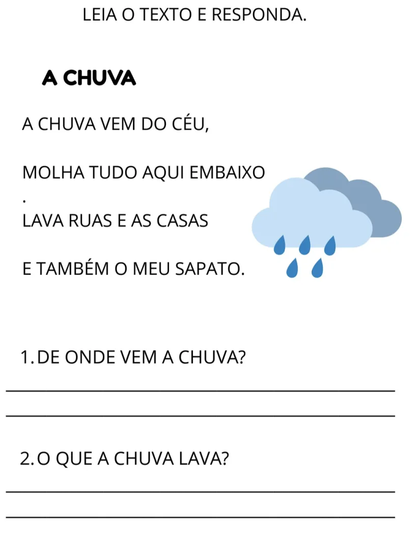 Vamos Ler e Aprender! 📚 | 10 Textos Simples com Atividades de Interpretação – Alfabetização — imagem 2