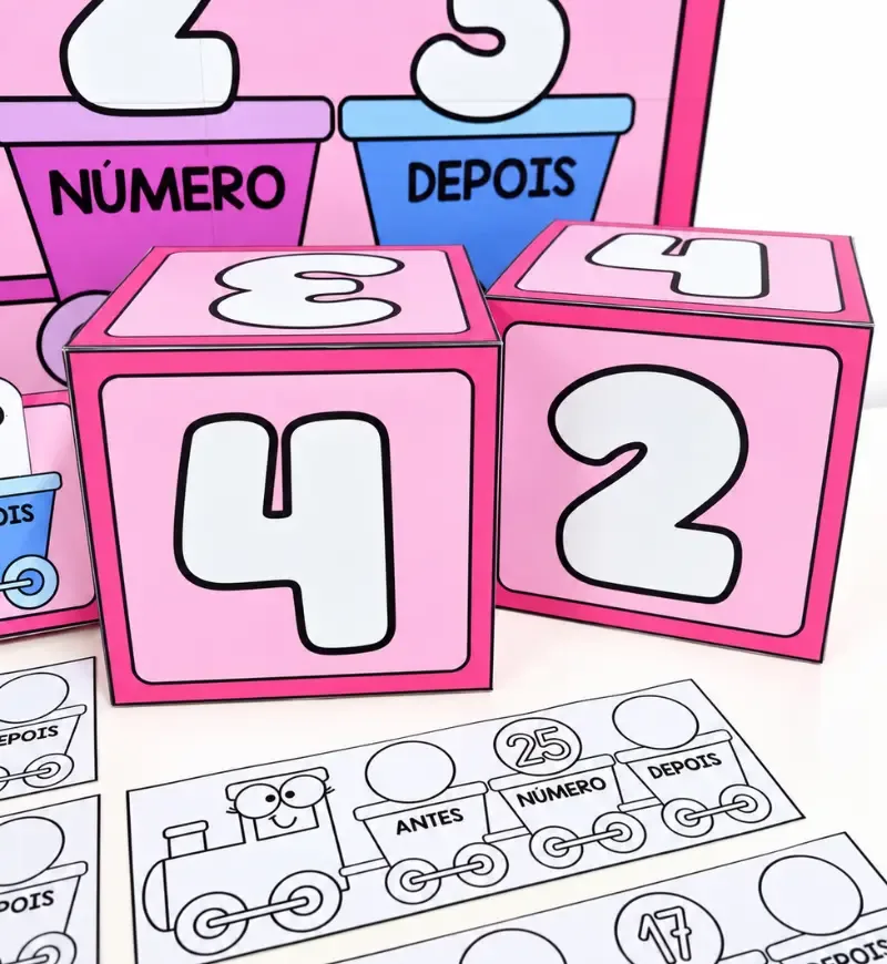 Viajando com os Números - Antecessor e Sucessor para Educação Infantil - PDF — imagem 4