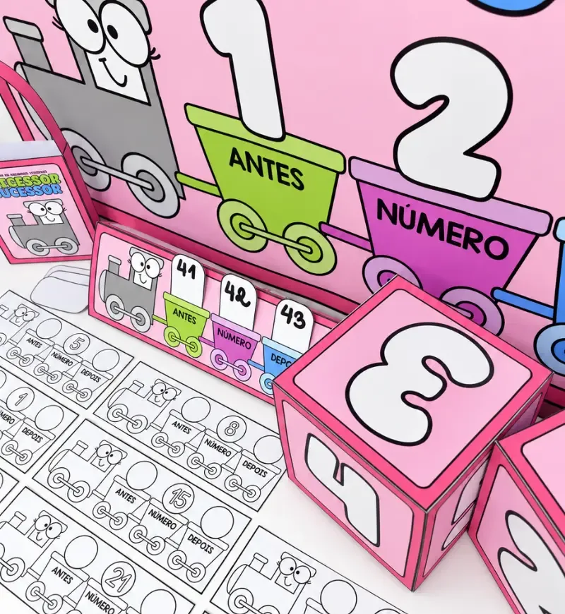 Viajando com os Números - Antecessor e Sucessor para Educação Infantil - PDF — imagem 6