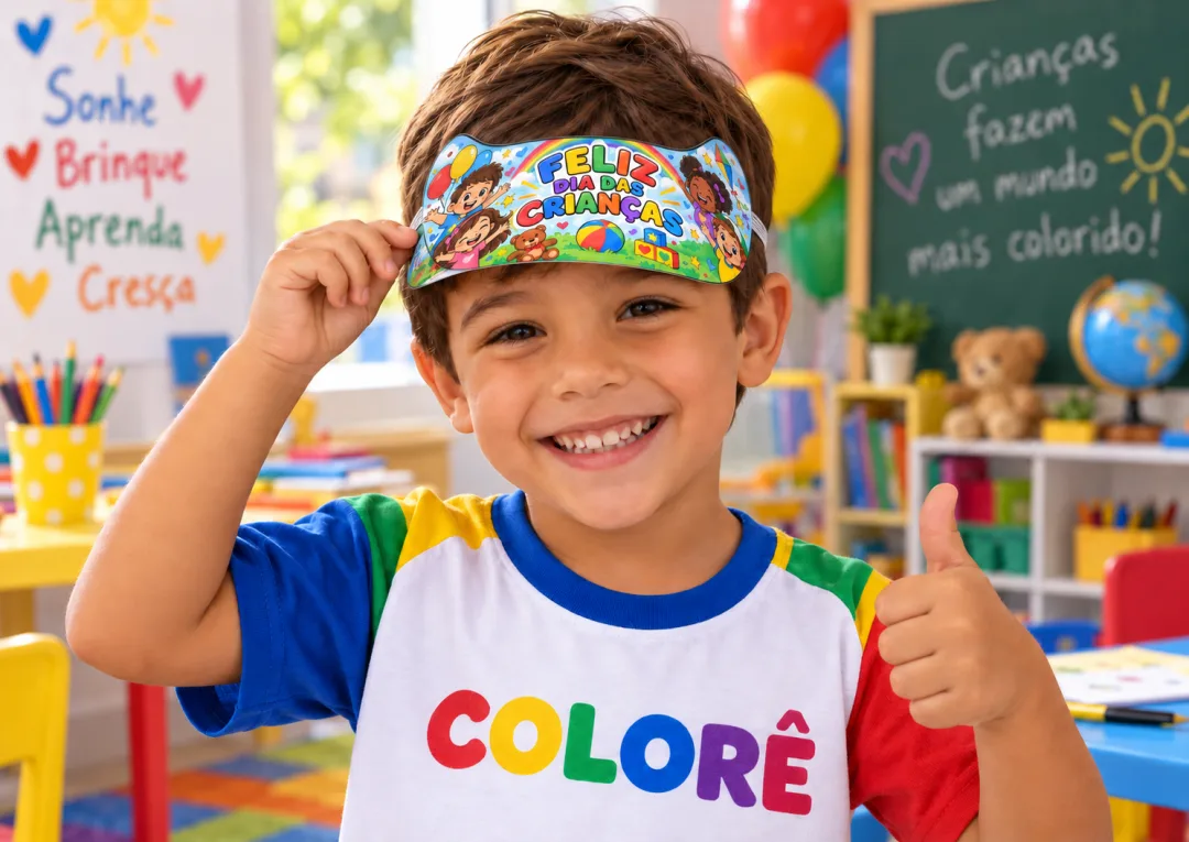 Viseira Dia das Crianças - Educação Infantil - PDF — imagem 2