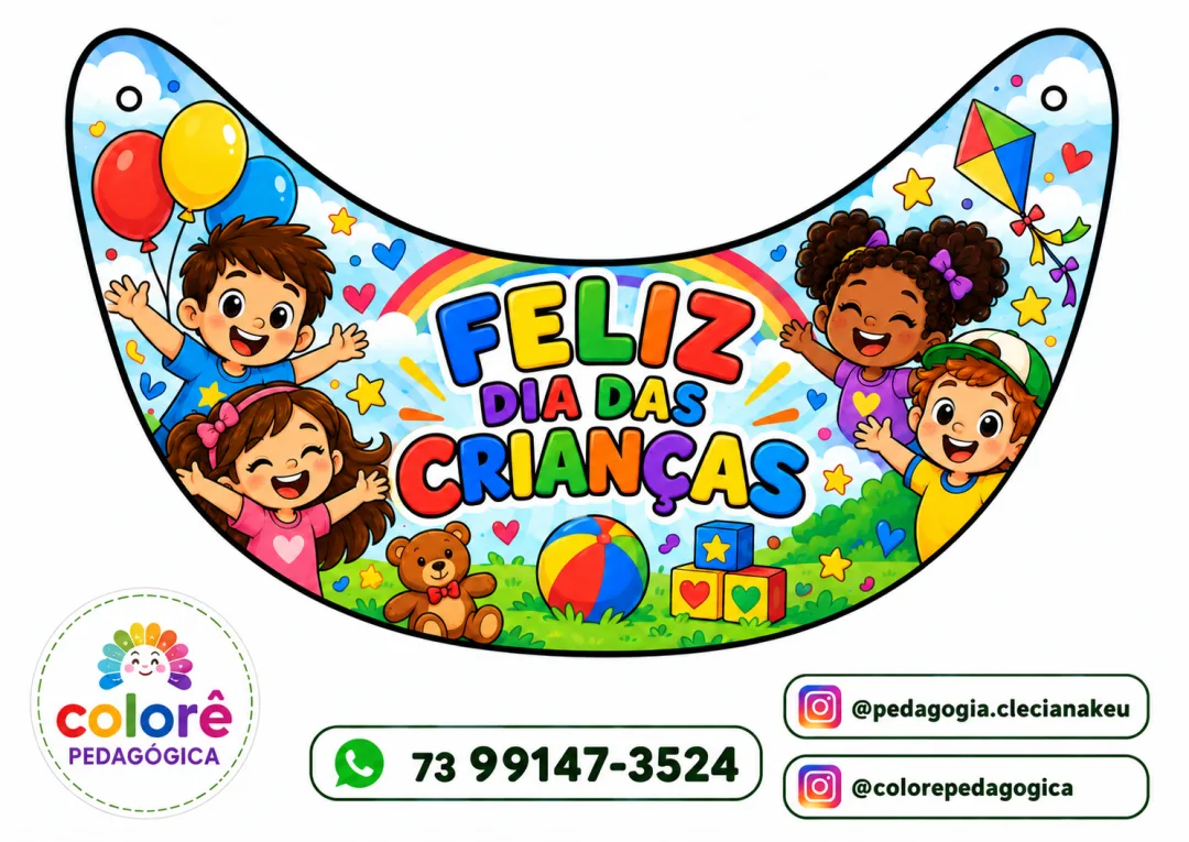 Viseira Dia das Crianças - Educação Infantil - PDF — imagem 3