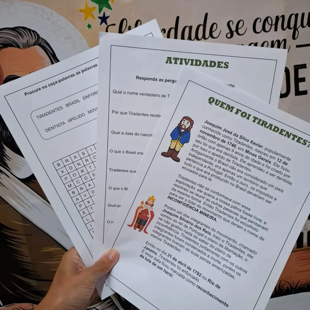 ⭐ VIVA TIRADENTES - AULA INTERATIVA ✨ — imagem 4