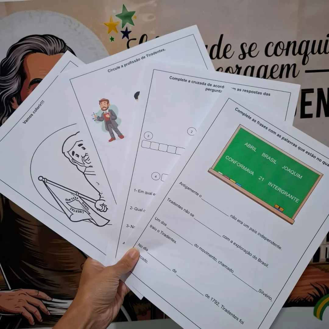 ⭐ VIVA TIRADENTES - AULA INTERATIVA ✨ — imagem 5