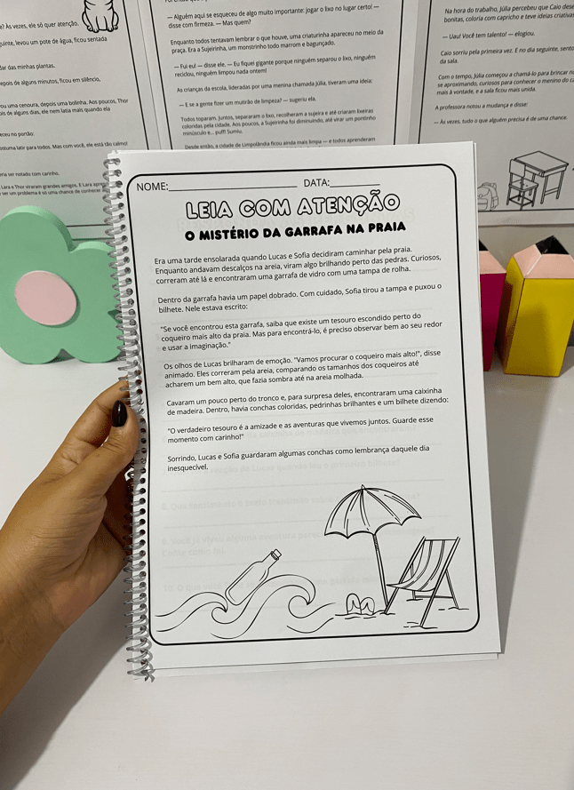 Apostila de Interpretação de Textos — Nível Intermediário do 3º ao 5º Ano em PDF — imagem 5
